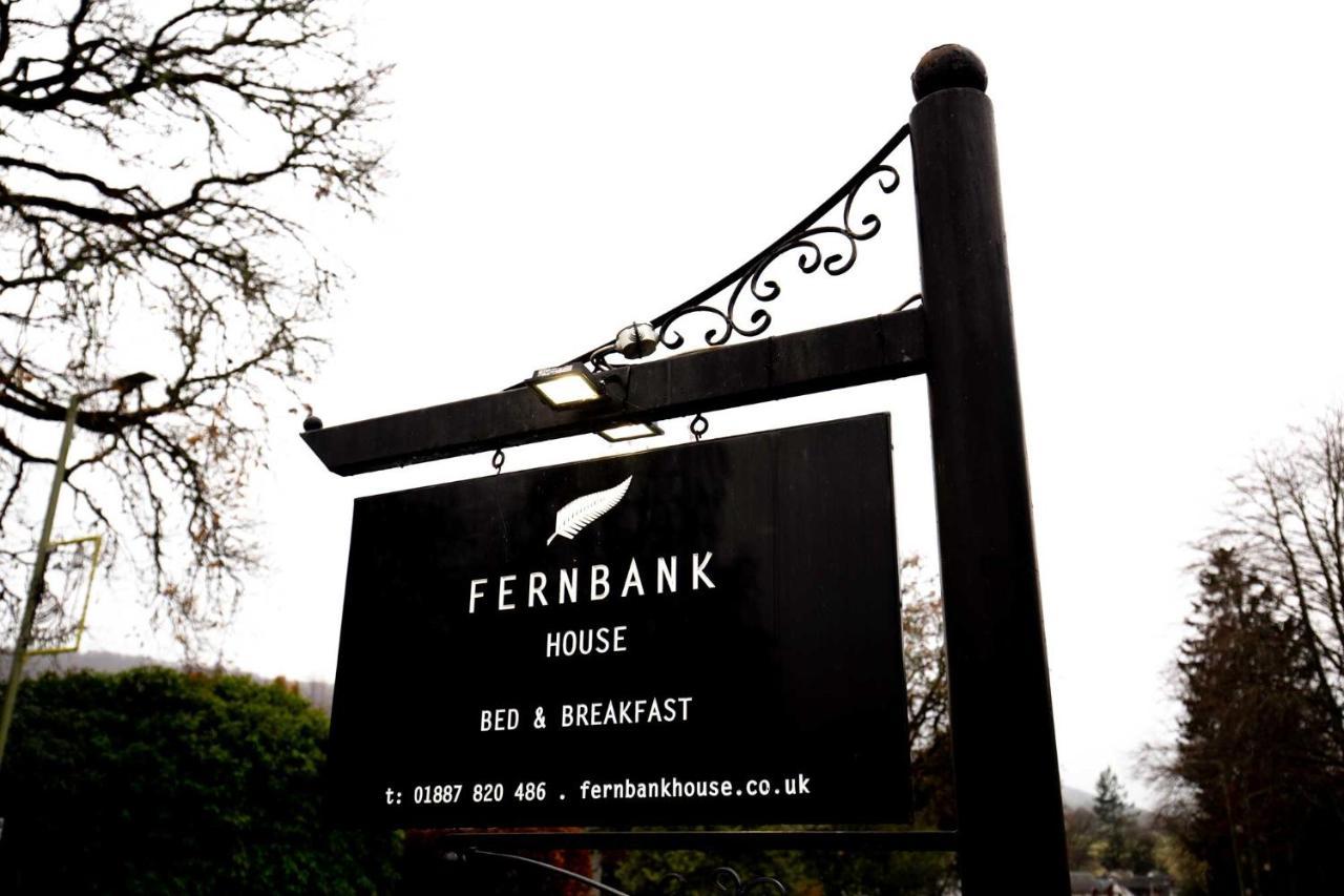 Fernbank House Bed and Breakfast Aberfeldy Eksteriør billede